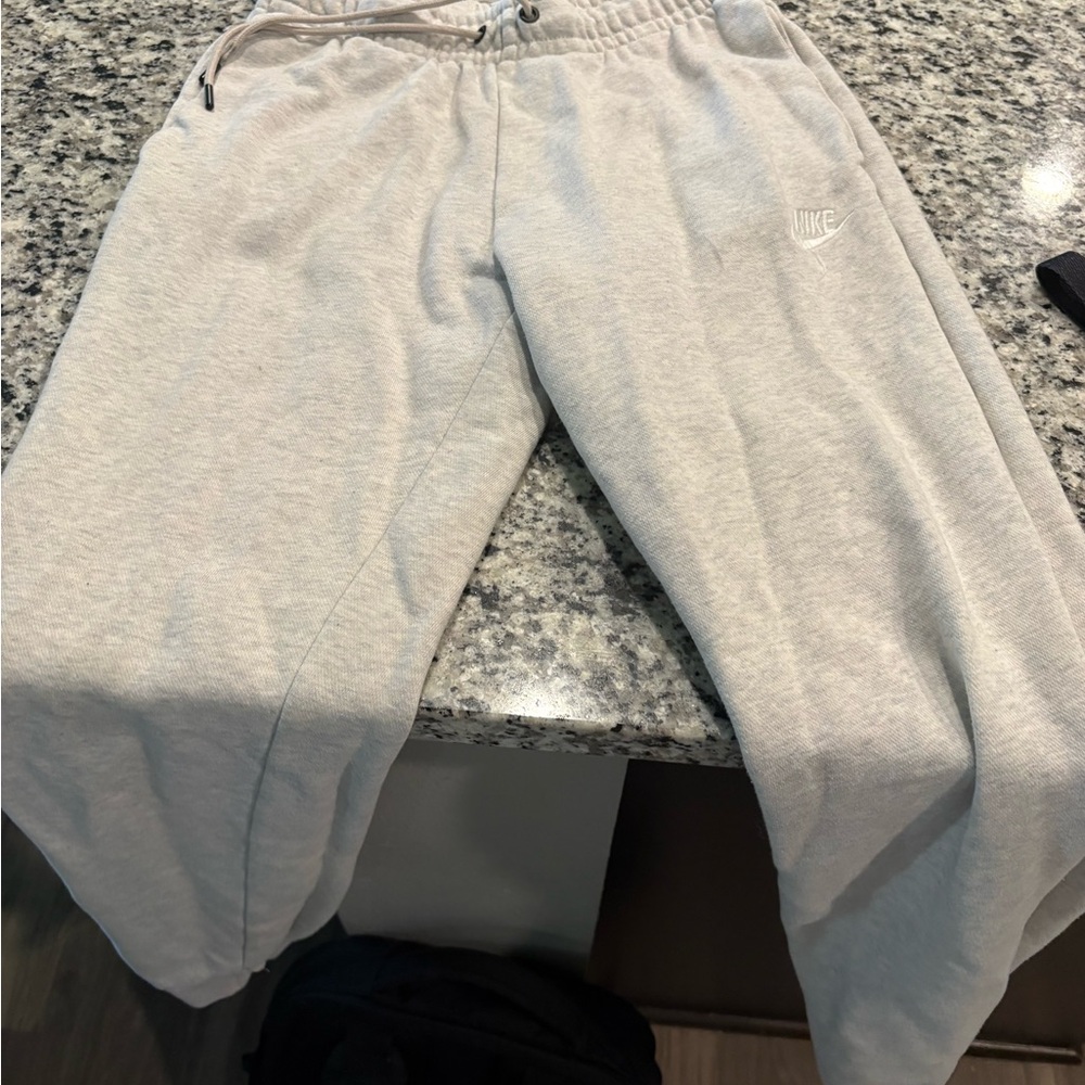 Nike Grey Fleece Jogger Pants